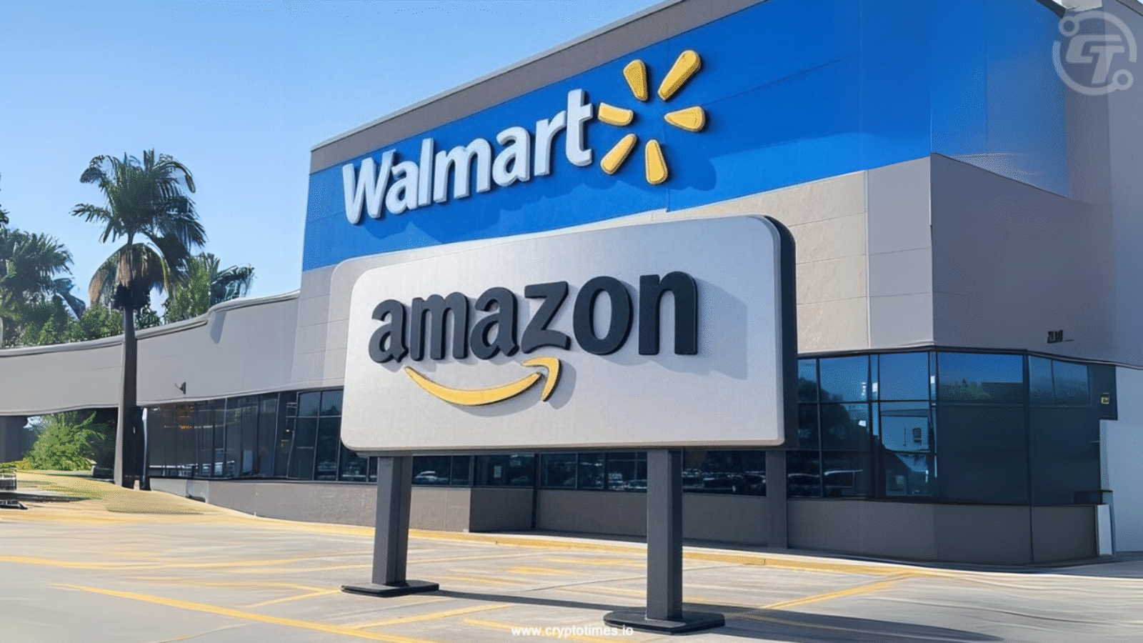 Walmart-Amazon-Explore-Crypto-Payments-via-Stablecoins-WSJ